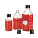 Butelki laboratoryjne z zakrętką i septą - o poj. 125 ml - 1 l - 9-0192 - butelki-laboratoryjne-wheaton-z-zakretka-fenolowa-i-septa-gumowa-pokryta-ptfe - 125-ml - 55-x-123-mm - 33-430 - 12-szt