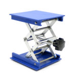 Podnośnik laboratoryjny z aluminiową płytą - l-1350 - podnosnik-laboratoryjny-z-aluminiowa-plyta - 47-147-mm - 101-x-101-mm - 5-kg