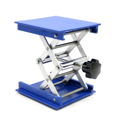 Podnośnik laboratoryjny z aluminiową płytą