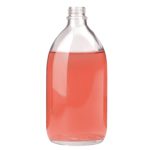 Butelki gwintowane z wąską szyjką - przeźroczyste - bez zakrętek - o poj. 30 ml - 1 l - 2-1455 - butelka-gwintowana-z-waska-szyjka-przezroczysta-bez-zakretki - 1000-ml - 97-x-218-mm - 28-mm