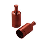 Kapsle z gałką - LABOCAP - b-2973 - kapsle-z-galka - czerwony - 1516 - 100-szt