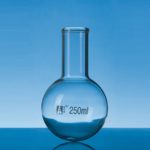 Kolby okrągłodenne z krótką szyją - s-1248 - kolba-okraglodenna-krotka-szyja - 250-ml - 30-mm - 86-mm - 120-mm