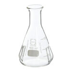 Kolby Erlenmeyera ze szkła Duran - z wgłębieniami - e-1087 - kolba-erlenmeyera-z-wglebieniem - 100-ml - 22-mm - 2-szt