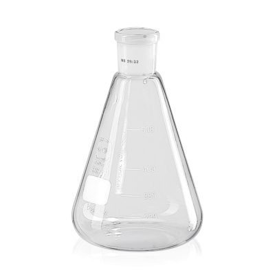 Kolby stożkowe ze szlifem ze szkła Duran® - Lenz