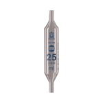 Pipety jednomiarowe, klasa AS z certyfikatem zgodności - o poj. 1 ml - 100 ml - 4-4020 - pipety-jednomiarowe-klasa-as-z-certyfikatem-zgodnosci - 1-ml - ok-300-mm - 12-szt