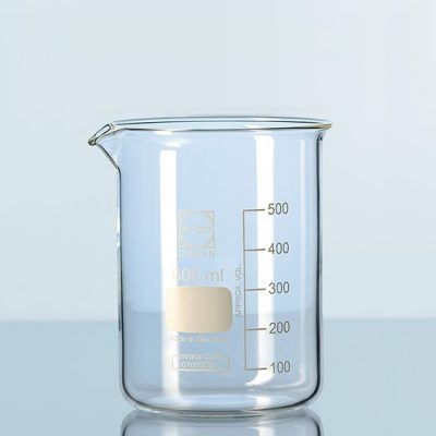 Zlewki laboratoryjne ze szkła Duran - niskie - Schott