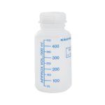 Butelki z PP z zakrętką - ze skalą - z szeroką szyją - poj. 100-1000 ml - 1-3252 - butelka-z-pp-z-szeroka-szyja-z-zakretka - 500-ml - 775-mm - 155-mm - 39-mm - 50-mm