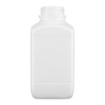 Butle laboratoryjne z HDPE z atestem UN - o poj. 50 ml - 4 l - b-3385 - butla-kwadratowa-z-hdpe-poj-4000-ml-kolor-bialy - 142-x-142-x-294-mm - gl80 - un-3h1x5-5s