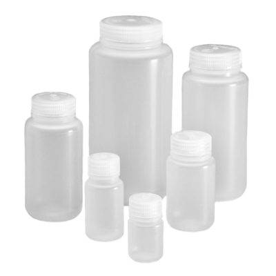 Butle z PPCO z nakrętką z PP - szeroka szyjka - o poj. 30 ml - 1 l