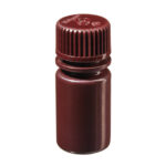 Butle z tworzywa HDPE z nakrętką - wąska szyjka - kolor brązowy - o poj. 4 ml - 1 l - b-6453 - butle-z-tworzywa-hdpe-z-nakretka-waska-szyjka-kolor-brazowy - 15-ml - 20-410 - 25-mm - 58-mm - 12-szt