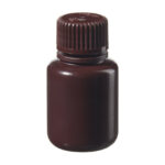 Butle z tworzywa HDPE z nakrętką - wąska szyjka - kolor brązowy - o poj. 4 ml - 1 l - b-6454 - butle-z-tworzywa-hdpe-z-nakretka-waska-szyjka-kolor-brazowy - 30-ml - 20-410 - 33-mm - 69-mm - 12-szt