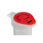 Etykiety ostrzegawcze na prob&oacute;wki - 1-9092 - etykiety-ostrzegawcze-corrosive - 250-szt