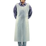 Jednorazowe fartuchy ochronne - 2-2076 - jednorazowe-fartuchy-z-pe - 75-x-125-cm-szer-x-dl - 100-szt