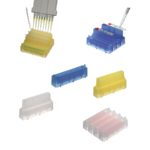 Kolorowe pojemniki ze statywami na probówki - 7-4751 - pojemniki - naturalny - pp - 10-szt