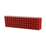 Kolorowe statywy Top-Rack, 80-miejscowe - neoLab - 2-2562 - statyw-top-rack-80-miejscowy - czerwony