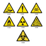 Naklejki ostrzegawcze - n-0190 - naklejka-ostrzegawcza-substancje-zrace