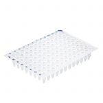 Płytki do PCR, 96-dołkowe, non-skirted - k-0314 - plytki-do-pcr-96-dolkowe-non-skirted-wolne-od-dnaz-rnaz-dna-przezroczyste - 015-ml - niski - h12 - 781366 - 50-szt