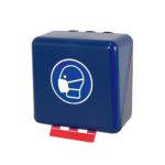 Pojemniki do przechowywania okularów, masek i rękawic ochronnych - 2-6057 - pojemnik - 236-x-225-x-125-mm - niebieski - maski-ochronne