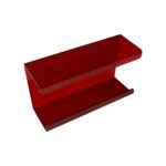 Kolorowe pojemniki na rękawiczki - 1-6802 - pojemnik-na-rekawiczki - czerwony