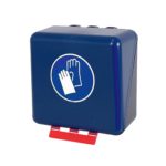 Pojemniki do przechowywania okularów, masek i rękawic ochronnych - 2-6058 - pojemnik - 236-x-225-x-125-mm - niebieski - rekawice-ochronne