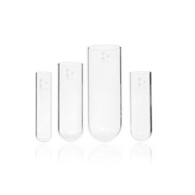 Probówki wirówkowe ze szkła Duran - dno zaokrąglone