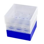 Pudełka na probówki Falcon - b-1620 - pudelko-na-probowki-falcon - 50-ml - niebieski - 3-x-3