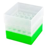 Pudełka na probówki Falcon - b-1613 - pudelko-na-probowki-falcon - 15-ml - zielony - 5-x-5