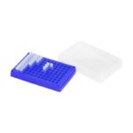 Pudełka 96-miejscowe na probówki PCR - 5 szt. - l-4884 - pudelka-96-miejscowe-na-probowki-pcr - niebieskie - 5-szt