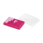 Pudełka 96-miejscowe na probówki PCR - 5 szt. - l-4883 - pudelka-96-miejscowe-na-probowki-pcr - rozowe - 5-szt