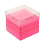 Pudełka na probówki 15 i 50 ml - 2-1925 - pudelko-na-probowki - 50-ml - rozowy - 3-x-3