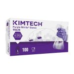 Rękawiczki nitrylowe Kimtech Purple Nitrile - jednorazowe - bezpudrowe - b-1389 - rekawiczki-nitrylowe-kimtech-purple-nitrile-jednorazowe - bezpudrowe - teksturowane-palce - l - 100-szt - 90628