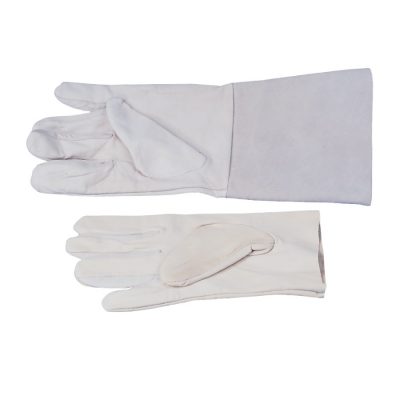 Skórzane rękawice ochronne