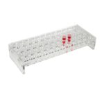 Akrylowe statywy na probówki Eppendorfa - 1-5135 - statyw-akrylowy-na-probowki-eppendorfa - 262-x-100-mm - 05-ml-4x12
