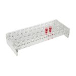 Akrylowe statywy na probówki Eppendorfa - 1-5130 - statyw-akrylowy-na-probowki-eppendorfa - 262-x-100-mm - 22-ml-4x12