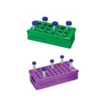 Statywy Pop-Up™ Rack na probówki 15 lub 50 ml - b-0493 - statywy-pop-up-rack-na-probowki-o-poj-15-ml - fioletowy - 45-miejsc - 2-szt