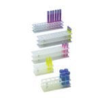 Statywy z PP na probówki - 1-5155 - statyw-z-pp-na-probowki - 2-x-6 - 14-mm - 155-x-64-mm