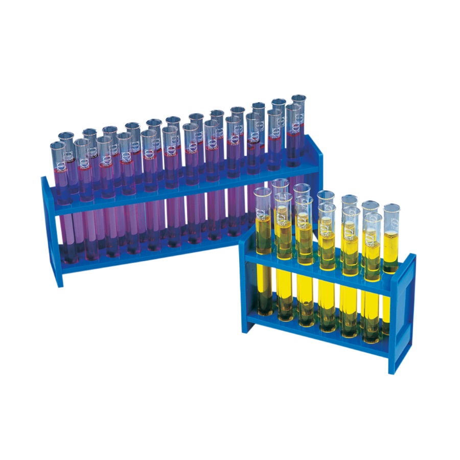 Statywy na probówki, niebieskie (PP) Statywy na probówki, niebieskie (PP)