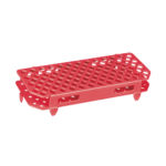 Statywy z PP do mikroprobówek - m-5104 - statyw-do-mikroprobowek-pp - 263-x-1095-x-45-mm - czerwony