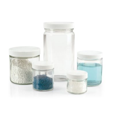 Szklane pojemniki z zakrętką - o poj. 125 ml - 500 ml