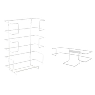 Uchwyty ścienne z powłoką z PVC na pudełka z rękawiczkami