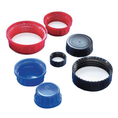 Zakrętki do butli laboratoryjnych z HDPE