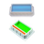 Zbiorniki na odczynniki do pipet wielokanałowych - 100 ml - b-0255 - zbiorniki-na-odczynniki - 100-ml - 146-x-83-x-32-mm - sterylne - 10-x-10-szt - 100-szt