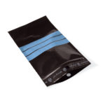 Czarne woreczki strunowe na próbki - z PE - z polem do opisu - b-7130 - worki-strunowe-na-probki - z-polem-opisowym - ldpe - 70-x-100-mm - czarne - 100-szt