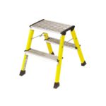 Drabinki - 2-1978 - drabinka-2-x-2-stopnie-wys-44-cm - zolty