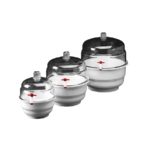 Eksykator z tworzywa sztucznego - 2-5311 - eksykator-z-kranem - 270-mm - 230-mm - 311-mm