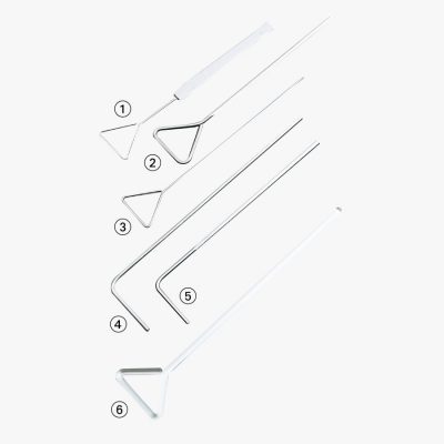 Głaszczki ze stali szlachetnej i ze szkła