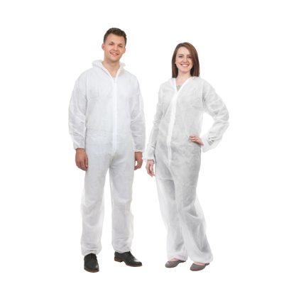 Jednorazowy kombinezon z kapturem (PP)