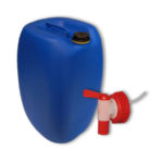 Kanister 60 litrowy wykonany z HDPE, z zakrętką - l-1040 - kanister-z-kranem - hdpe - 60-l