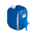 Kanistry z kranem i wskaźnikiem poziomu - o poj. 5 l - 60 l - 3-2074 - kanister-z-kranem-i-wskaznikiem-poziomu - 5-l - 15-x-35-cm