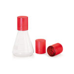 Kapsle Erlenmeyera - CAP - b-2966 - kapsle-erlenmeyera-cap - czerwony - 10-szt